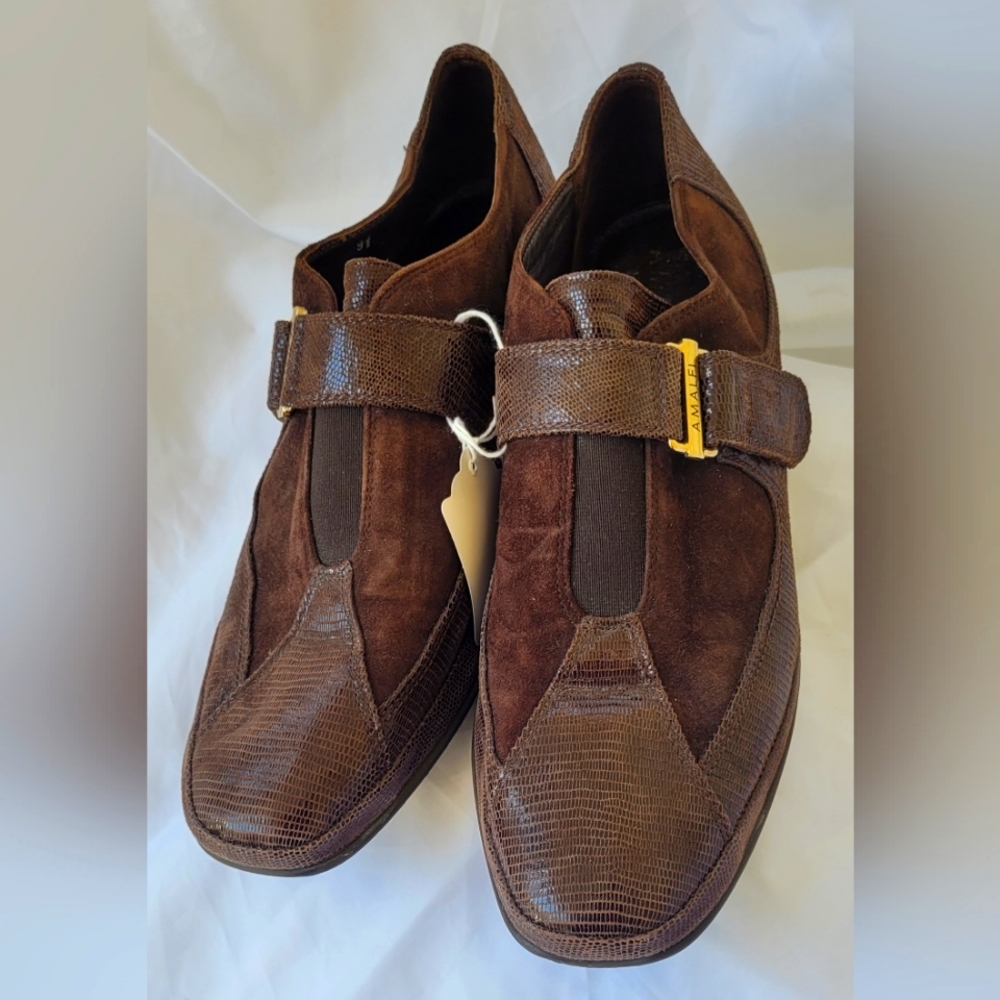 Amalfi egadi monk-strap moccasins